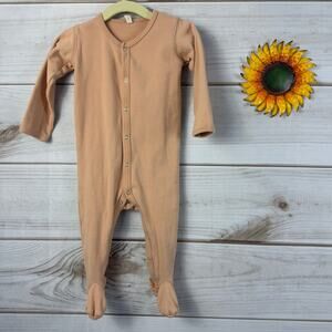 quincy mae‎ full snap footie 12-18M